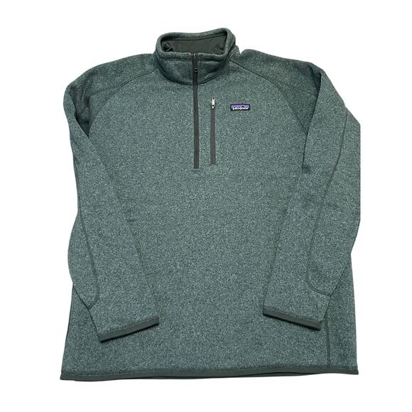 NWOT Patagonia Better Sweater 1/4-Zip Fleece GREEN XXL - Picture 1 of 6